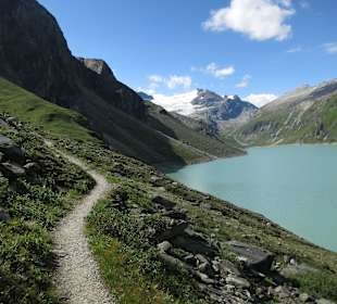 Wanderung entlang der Moosersperre