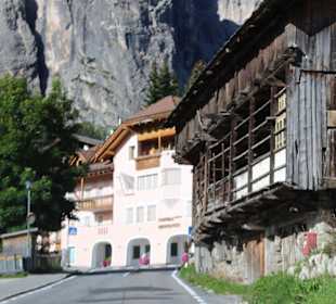 Colfosco Straße zum Grödner Joch