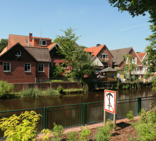Bei einem Altstadtbummel durch Otterndorf