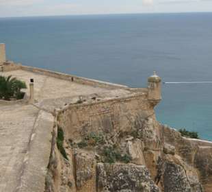 Wunderbarer Blick vom Castell in Alicante