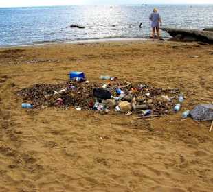Vom Sunrise Richtung Kumköy-Evrenseki am Strand