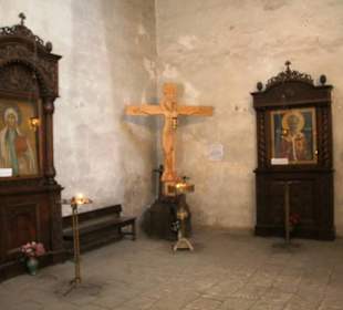 Festung Ananuri - Kirchenraum