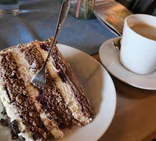 Angenehme Kaffeepause in der Tüncherei