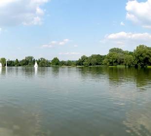 Panoramablick über den Bug