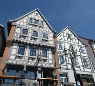 Bei einem Bummel durch die Altstadt von Gelnhausen