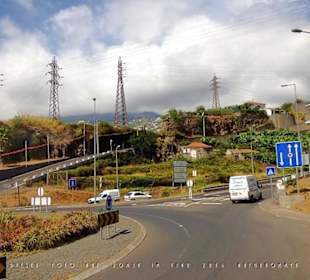 #1375 Yellow Bus hellblau Madeira-Camara de Lobos.