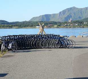 Bereit für den Fahrradausflug