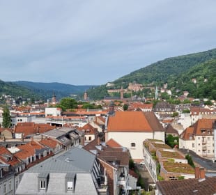 Über Heidelberg.