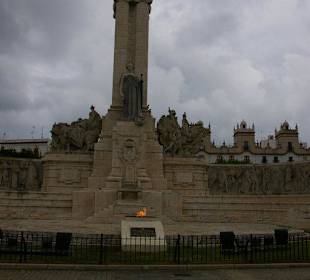 Denkmal in Cadiz