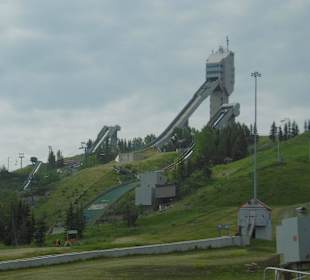 Sprungschanzen Winterolympiade 1988