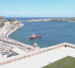 Blick vom Upper Barrakka Gardens