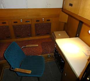 Blick in eine Offiziersunterkunft