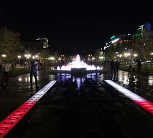 Lichtspiele bei Nacht