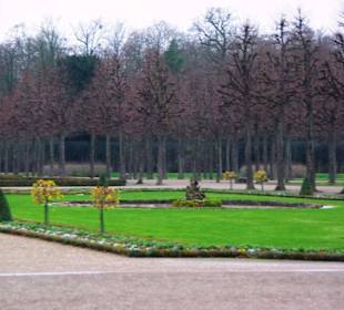 Der Schlossgarten im Winter