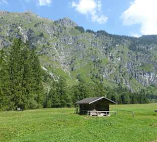 Bei einer Wanderung im Oytal bei Oberstdorf
