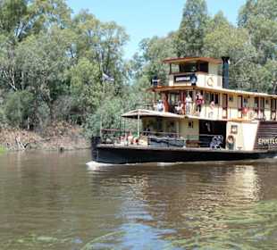 Mit dem Raddampfer auf dem Murray