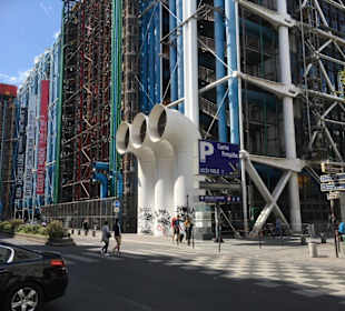 Außenansicht Centre Pompidou