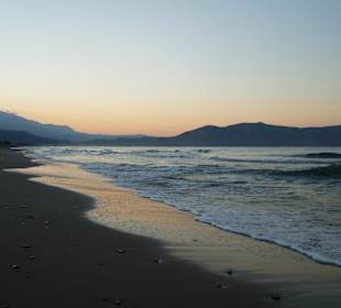 Sunset - Strand von Georgioupolis