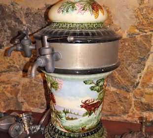 Historischer Zapfhahn im Brauereimuseum