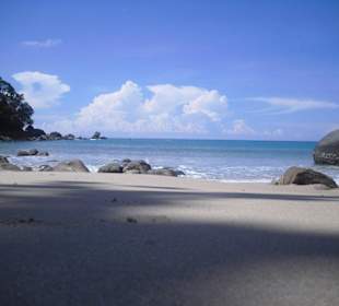 Ganz allein am Strand