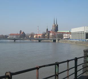 Blick zum Breslauer Dom