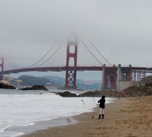 Foggy Baker Beach