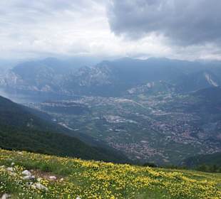 Blick Richtung Torbole