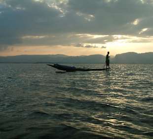 Abendstimmung am Inle-See