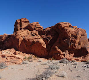 Im Valley of Fire unterwegs