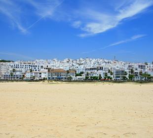 Conil de la Frontera vom Strand aus