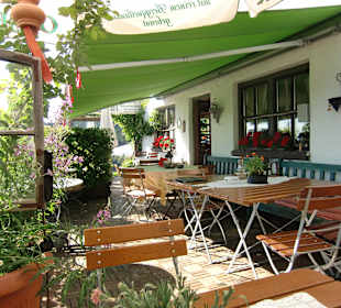 Terrasse mit Blick auf Bodenmais