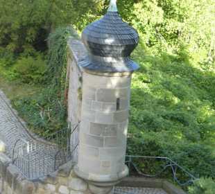 Veste Coburg: bei der Besichtigung der Veste