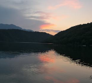 Abend am Lago di Levico