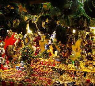 Verkaufstände Christkindlesmarkt