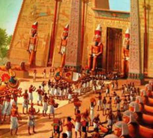 Procesja w czasie święta Opet