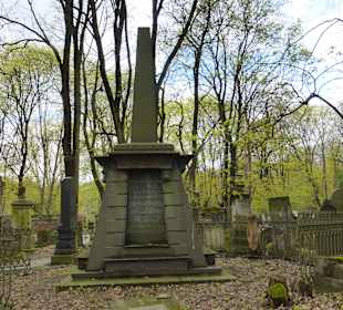 Auf dem Jüdischen Friedhof in der Ul. Okopowa