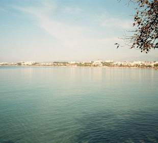 Strand Side Kumköy mit Hotels