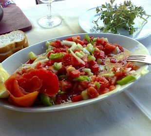 Als Gast im Restaurant