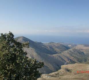 Blick vom Monti Pantokrator