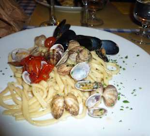 Nudeln mit Meeresfrüchte