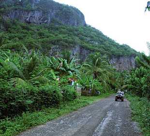 Quadtour Weg zu den Klippen im Süden
