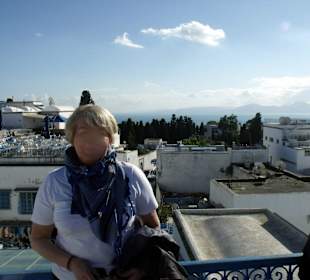 Blick vom Advokatenhaus auf Tunis