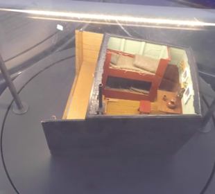 Blick ins Schiffsmodell