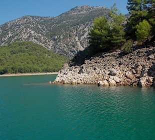 Schöne Landschaft des Green Canyon