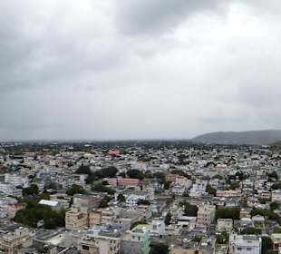 Blick über Port Louis