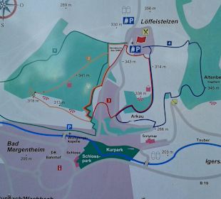 ROUTE ROT IST DIE STRECKE