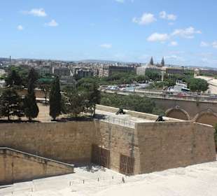 Blick vom Barrakka Gardens