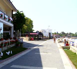 Die neue Strandpromenade