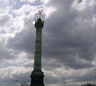 Июльская колонна на площади бастилии