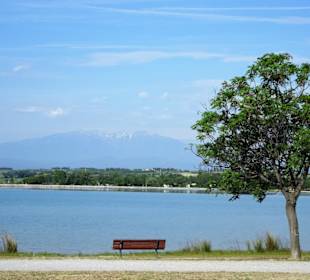 Rundweg um den Lac de Villeneuve-de-la-Raho